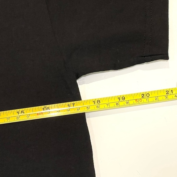 “Wear A Mask” / “I’ll Be Your Friend 6FT Away” Printed Black T-Shirt - UNISEX - Picture 5 of 7